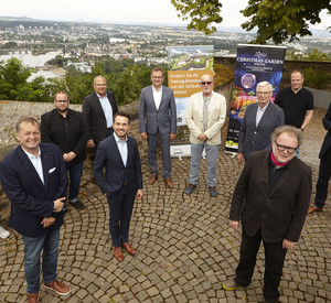 Unterzeichnung des Vertrags. Foto: GDKE Rheinland-Pfalz / Pfeuffer