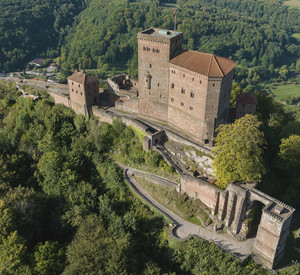 Luftaufnahme Burg Trifels