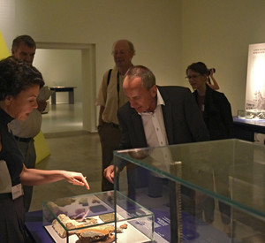 Kulturminister Wolf zu Gast im Rheinischen Landesmuseum Trier, Foto: GDKE Rheinland-Pfalz