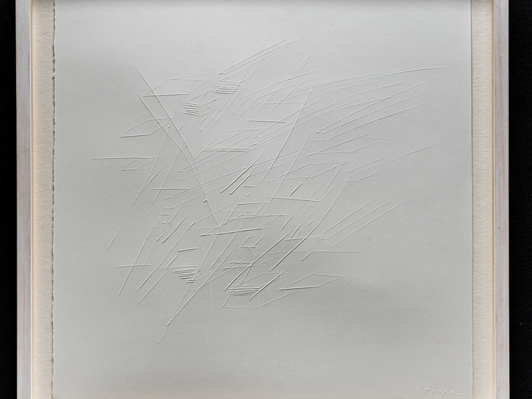 Führung zur Ausstellungseröffnung mit Annett Sandfort „Geprägt – Geritzt – Geknüllt. Kunstwerke aus Papier“