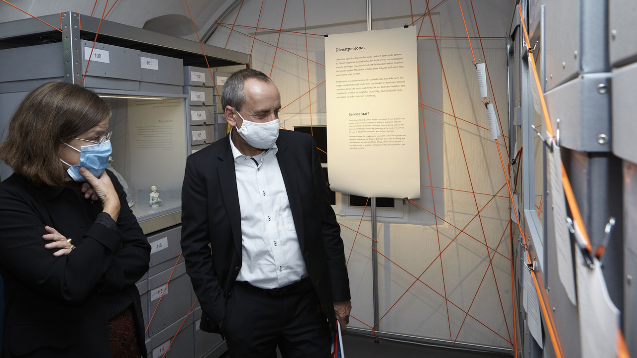 Eröffnung der Ausstellung mit Kulturminister Prof. Dr. Konrad Wolf. Fotos: GDKE Rheinland-Pfalz / Pfeuffer
