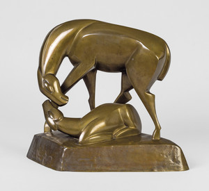 Stute und Fohlen, 1919 ©Sammlung Karl H. Knauf, Berlin, Foto: Günter Ladwig