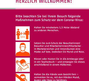 Hygienehinweise der GDKE.