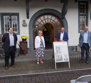 Eröffnung der Ausstellung in Andernach. Foto: GDKE Rheinland-Pfalz