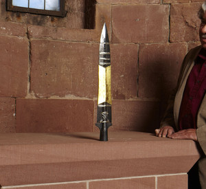 Die heilige Lanze – Kulturerbe-Pate Hans Reither, Verwalter Burg Trifels Die heilige Lanze – Kulturerbe-Pate Hans Reither, Verwalter Burg Trifels