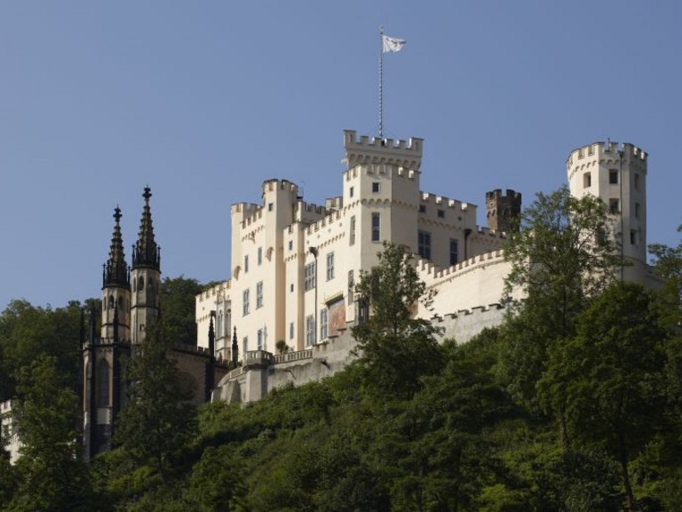 Dienstbotengänge auf Schloss Stolzenfels