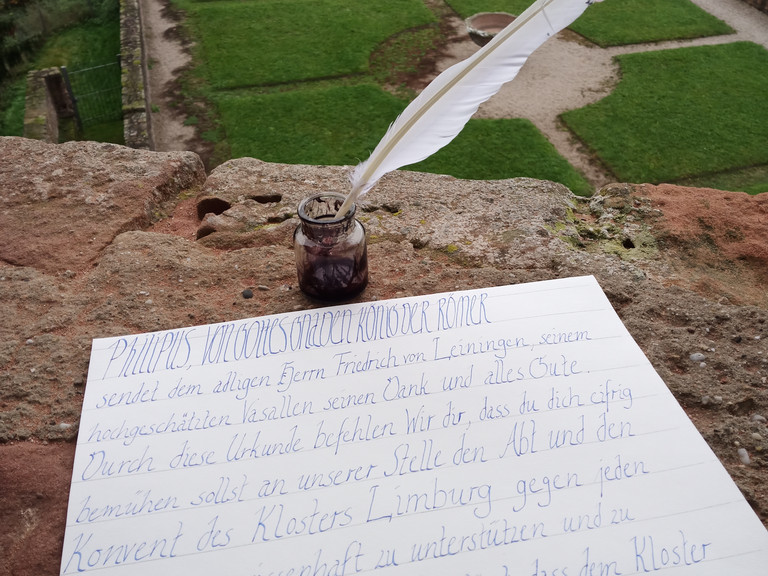 Von Rittern, Gräfinnen und Kanonieren - Zeitreise durch die Geschichte der Hardenburg (mit Workshop)