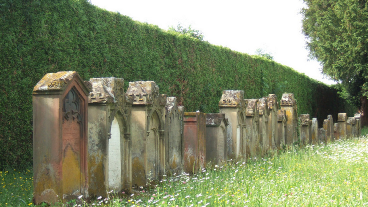 Kirrweiler, jüdischer Friedhof © GDKE, Landesdenkmalpflege, U. Weber