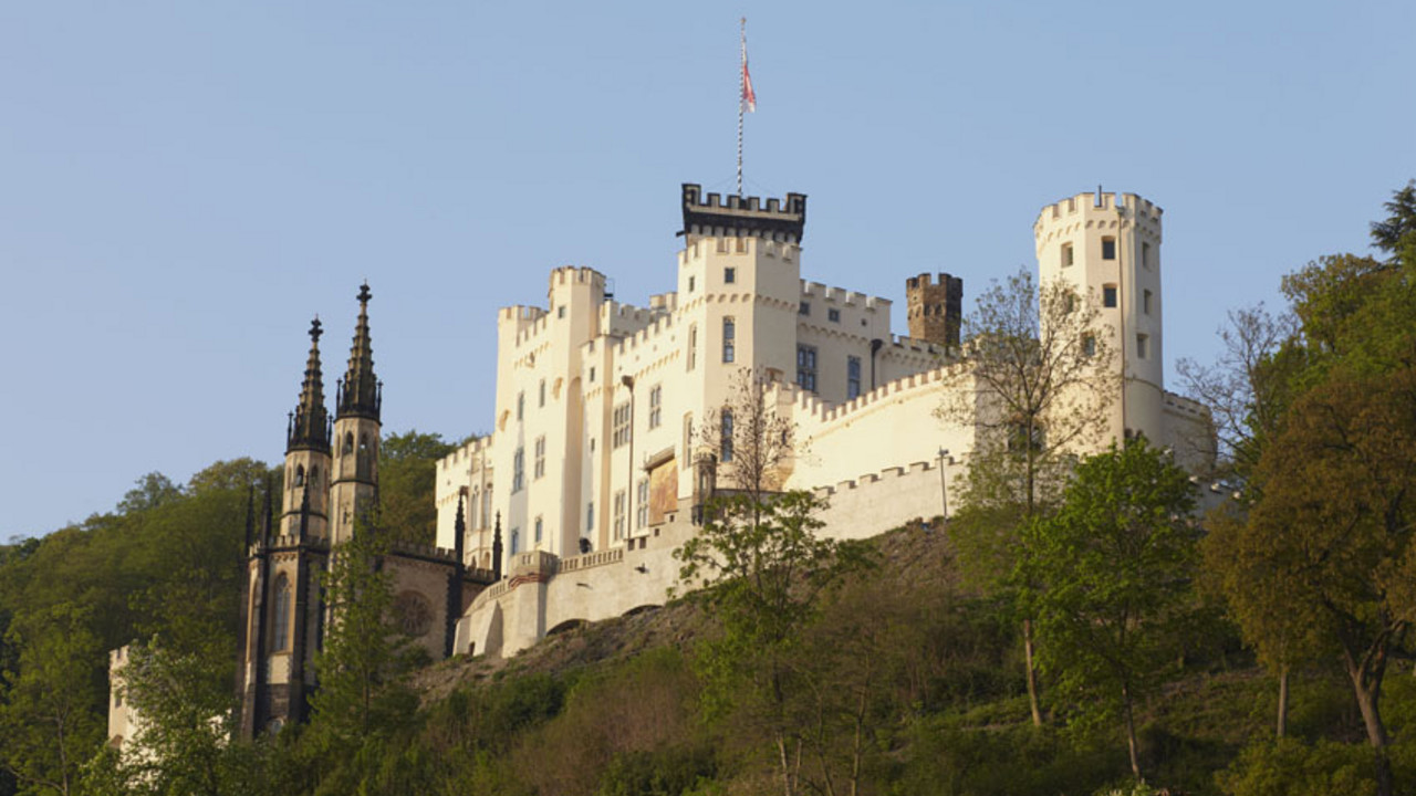 Schloss Stolzenfels in Koblenz. Foto: GDKE Rheinland-Pfalz / Pfeuffer