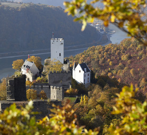 Burg Sterrenberg im Herbst