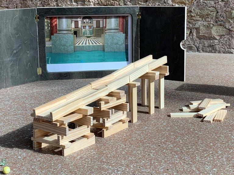 Baden wie die Römer – Bildtheater in den Thermen am Viehmarkt