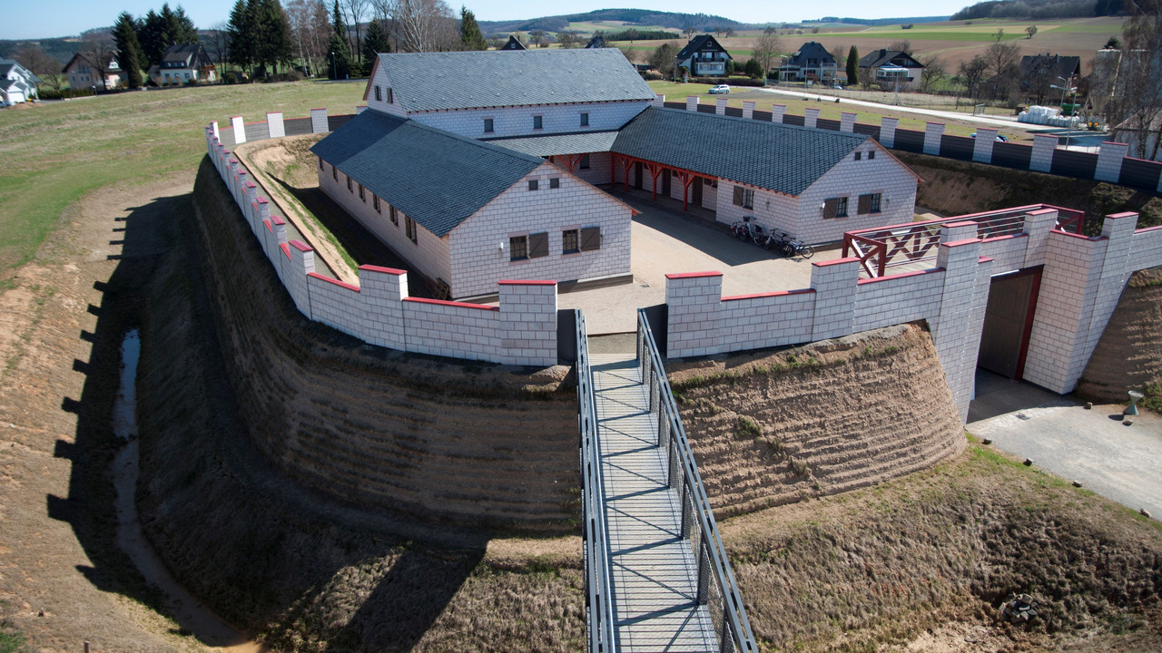 Das Limeskastell Pohl. Foto: Thomas Steffen
