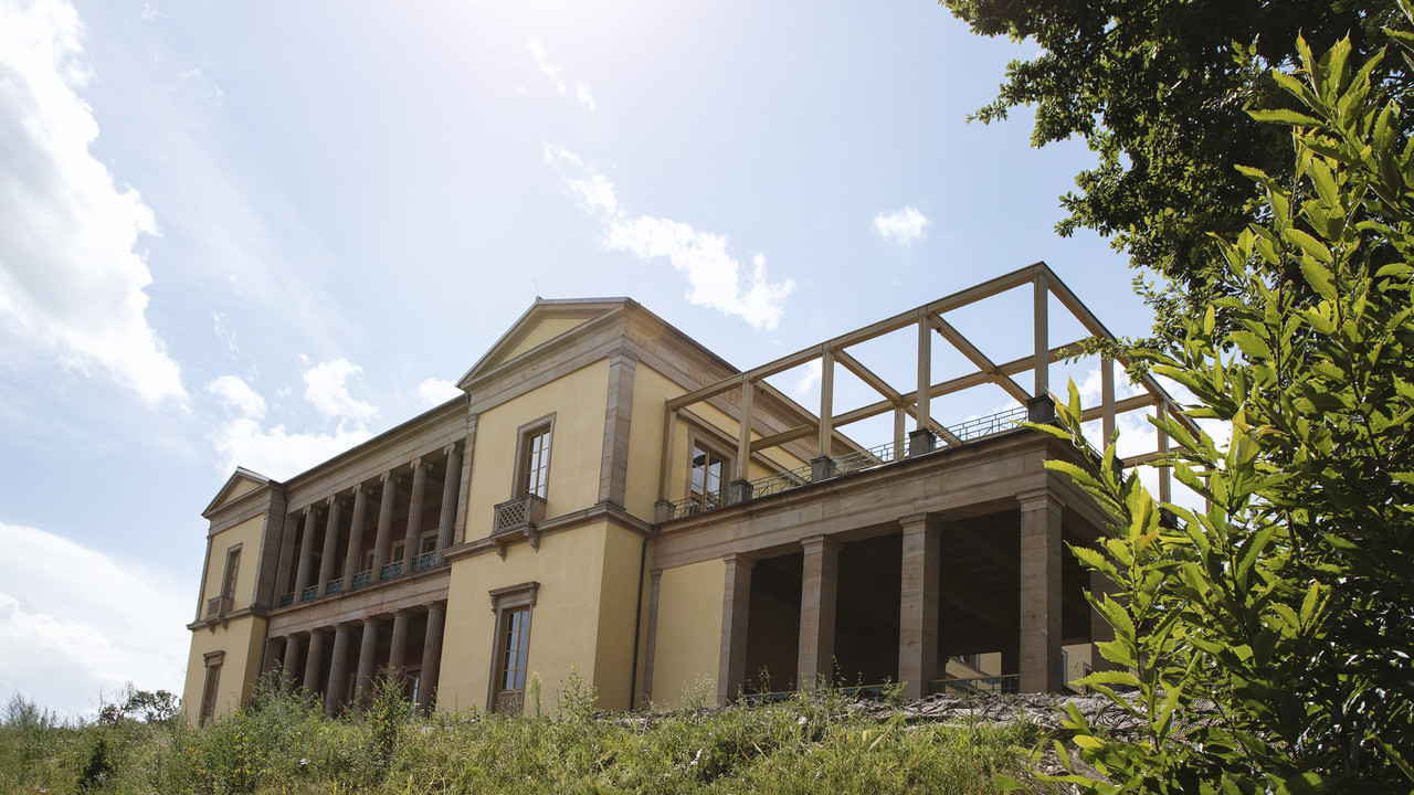 Schloss Villa Ludwigshöhe in Edenkoben. Foto: GDKE / Elisa Fischer